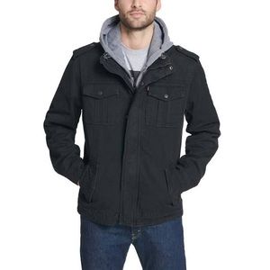 Men's Levi's Hooded Military Trucker Jacket